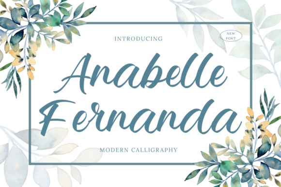 Anabelle Fernanda: A Delicate Script Font for Web Design