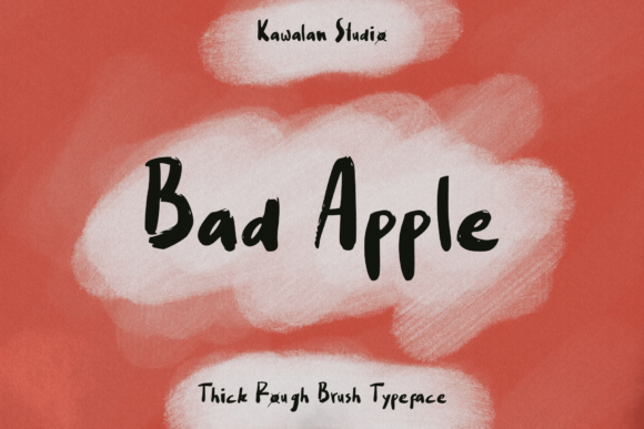 Bad Apple: A Bold Display Font for Modern Web Design