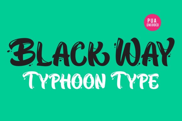 Black Way Font: A Bold Display Typeface for Modern Web Design