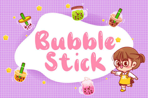 Bubble Stick Font Review: A Playful Display Typeface for Web Design