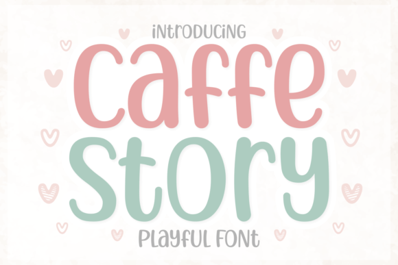 Caffe Story: A Playful Display Font for Branding