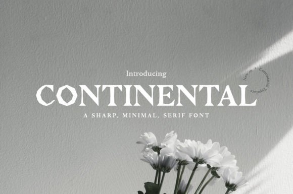 Continental: The Rugged Serif Typeface for Bold Marketing