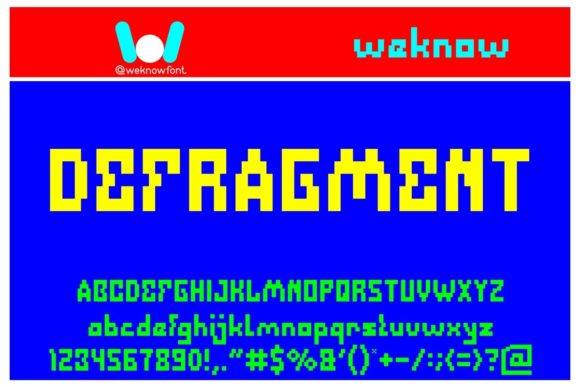 Defragment Font Review: A Futuristic Display Typeface for Web