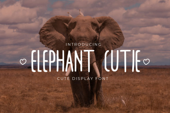 Elephant Cutie: A Friendly Sans Serif Font for Your Brand