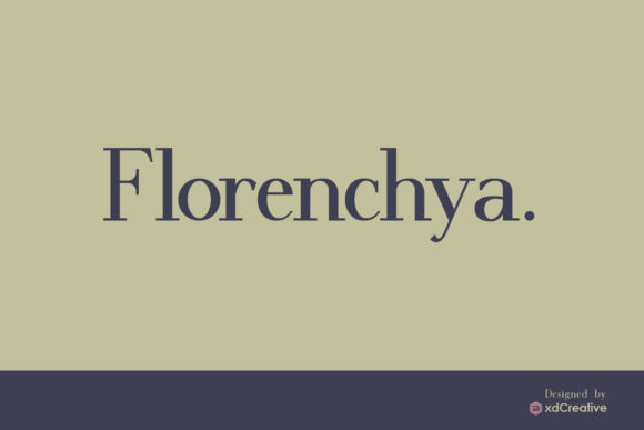 Elevate Editorial Design with the Florenchya Serif Font