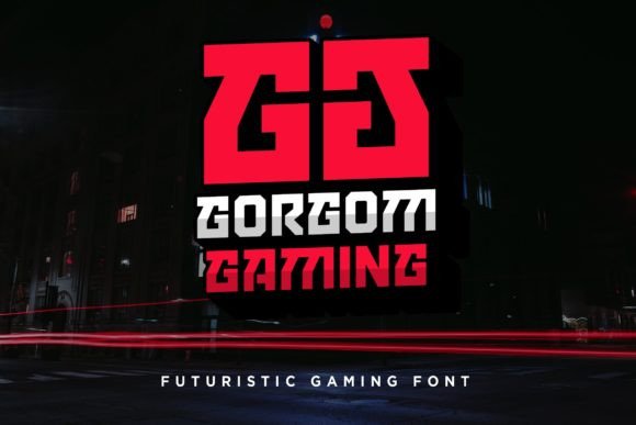 Gorgom Font: A Futuristic Typeface for Modern Makers