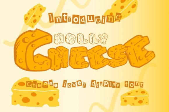 Holly Cheese Font Review: A Tasty Display Typeface for Brands