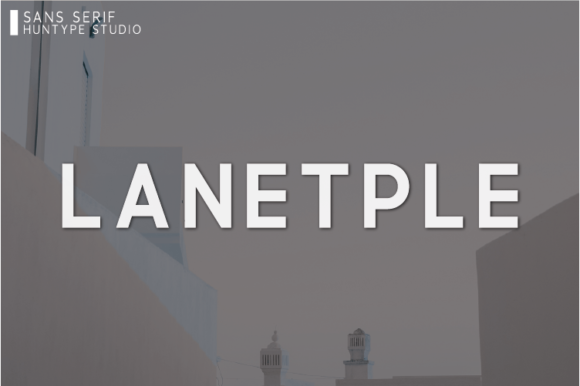 Lanetple Font: Bold Sans Serif for Handmade Brands