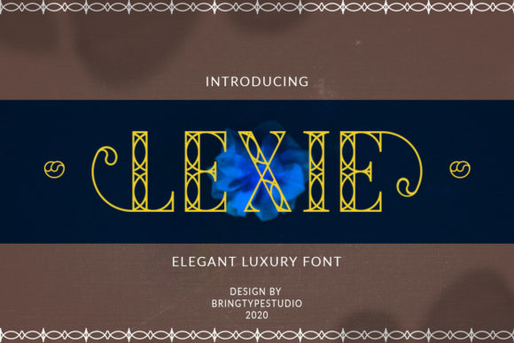 Lexie: A Charming Serif Typeface for Editorial Design