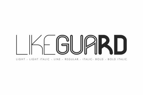 Likeguard: The Minimalist Sans Serif Font for Makers