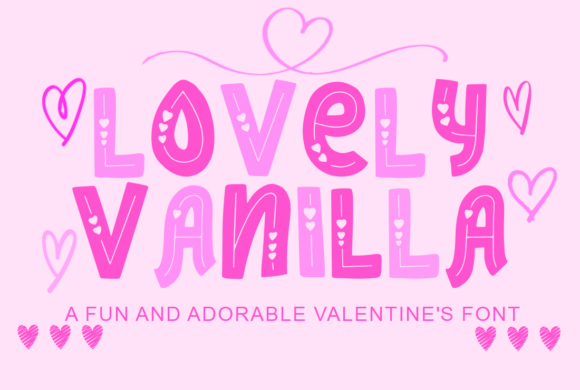 Lovely Vanilla: A Sweet Typeface for Branding