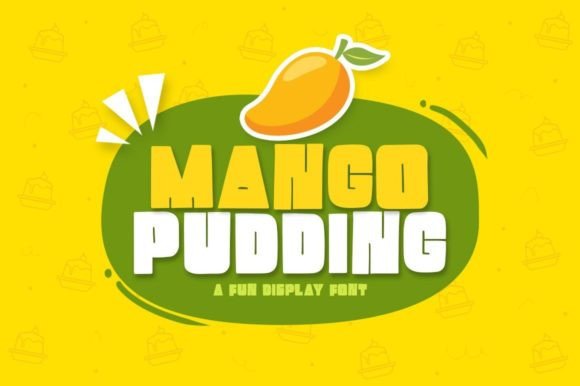 Mango Pudding: A Playful Display Font for Editorial Design