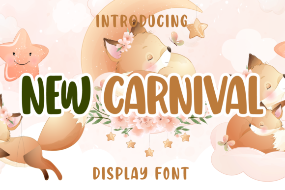 New Carnival: A Bold Display Font for Modern Branding
