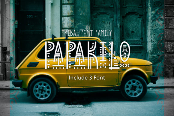 PapaKilo: A Distinctive Decorative Font for Editorial Impact