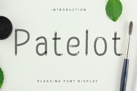 Patelot Font Review: A Unique Decorative Typeface for Bold Brands
