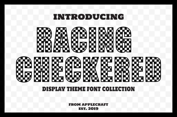 Racing Checkered Font Review: A Bold Choice for Brand Identity
