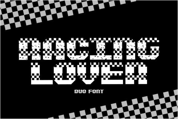 Racing Lover Font: Speed Up Your Craft Branding