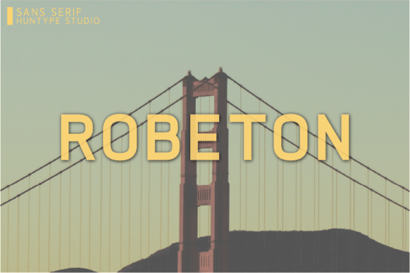 Robeton Review: A Bold Sans Serif for Modern Branding