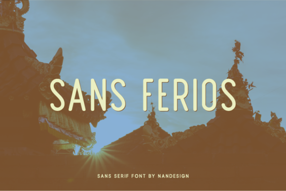 Sans Ferios: A Modern Typeface for Bold Web Design
