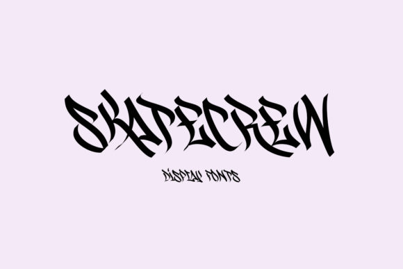Skatecrew: The Wildstyle Font That Transforms Brand Identity