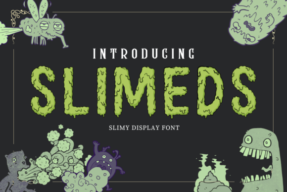 Slimeds: A Playful Color Font for Editorial Impact