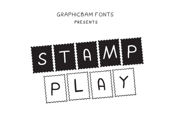 Stamp Play: A Unique Decorative Font for Web Design
