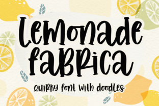 Upgrade Your Brand with Lemonade Fabrica Typeface