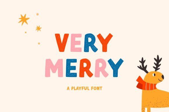 Very Merry Font Review: A Playful Display Typeface for Web Design