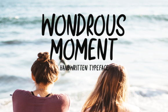 Wondrous Moment: A Display Font for Memorable Brands